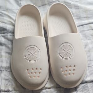 Men's Cream Slip-On Loafers